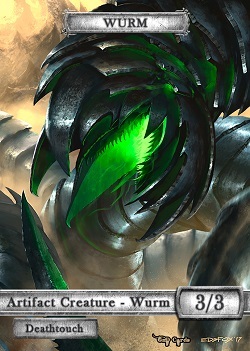 Wurmcoil Wurm #3 Deathtouch